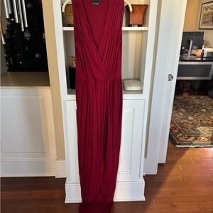 ASOS Deep Red Maxi Dress